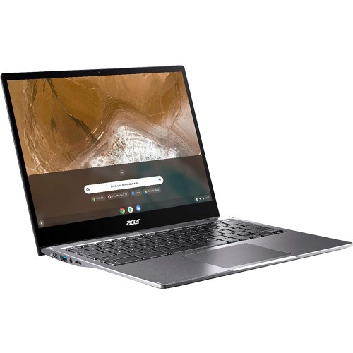 Acer宏碁 Chromebook Spin713 2合1笔记本电脑，13.5“（约34.29厘米）2K VertiView 3：2 Touch-英特尔i5-10210U-8GB内存-128GB SSD –钢灰色